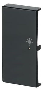 BJ 6231-21-81 Wippe links 2-fach Licht Busch-free@home anthrazit