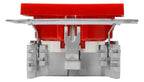 Kopp 940012004 HK07 Schuko Steckdose erh Ber.schutz Aufdruck "EDV" rot