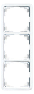 Jung 5583WW Rahmen 3fach CD alpinweiß