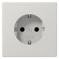 Jung LS1520NLG SCHUKO Steckdose o.Kralle lichtgrau