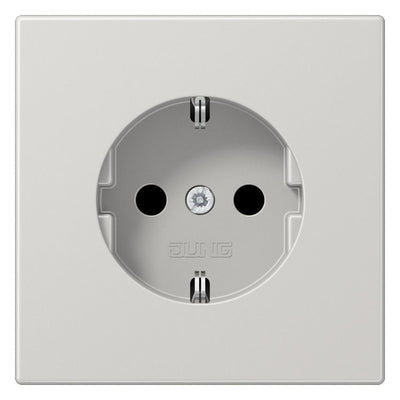 Jung LS1520NLG SCHUKO Steckdose o.Kralle lichtgrau