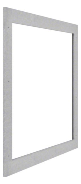 Hager FZ303N Ausgleichsrahmen 1495x1045x22 zur Vergrösserung Wandabst.