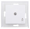 Kopp 493942005 HK07 IP44 Flächenwippe m. Linse u.Symbol "Licht" reinweiß