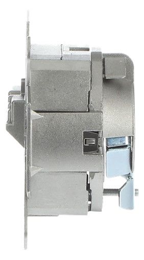 BJ 0218/12-101 UAE-Anschlussdose Kat.6 2f metall