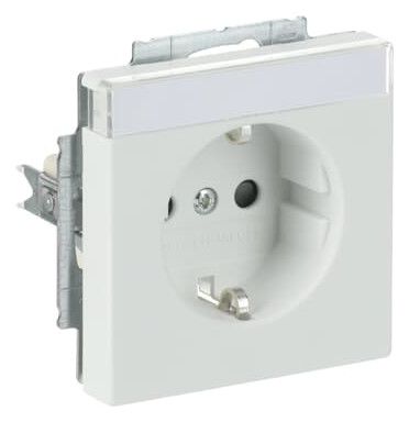 BJ 20 EUCNB-884 SCHUKO Steckdosen Einsatz studioweiß matt future linear