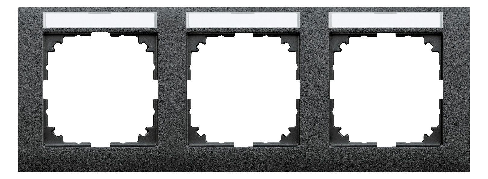Mert MEG 4031-3614 M-Pure-Rahmen 3f m.Beschriftungsträger waag anth M-Pure
