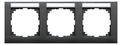 Mert MEG 4031-3614 M-Pure-Rahmen 3f m.Beschriftungsträger waag anth M-Pure