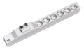 Bachmann 333.411 19" 1HE 6xSchuko 1xFi Strom 2m Schuko
