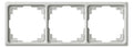 Jung CD583KLG Rahmen 3fach f.Kabel-Kanal lichtgrau