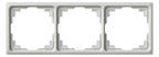 Jung CD583KLG Rahmen 3fach f.Kabel-Kanal lichtgrau