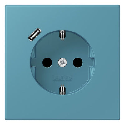 Jung LC1520-18C212 SCHUKO-Steckd.m.USB Typ C LC32031