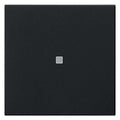 GIRA 5371005 Wippe 1fach unbedruckt KF System 55 Schwarz matt (lackiert)
