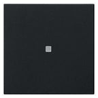 GIRA 5371005 Wippe 1fach unbedruckt KF System 55 Schwarz matt (lackiert)