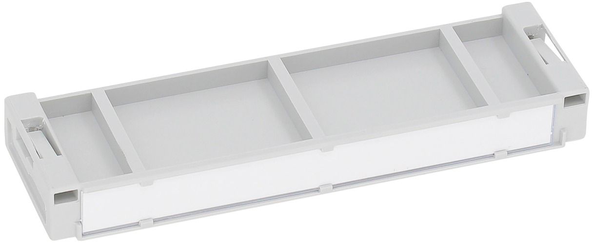 CobiNet 114372 Modulschilderrahmen HD 10DA m.unbedrucktem Papierschild
