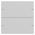 GIRA 5022915 Wippenset 2fach Tastsensor4 TS4 Aluminium Grau matt (lackiert)