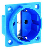 Bals 713 Schuko-Anbausteckdose 16A 3p IP20 blau H/B/T:50x50x36mm