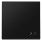 Jung LS 990 L SWM Wippe 1fach Symbol Licht Serie LS graphitschwarz matt