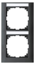Mert MEG 4022-3614 M-Pure-Rahmen 2f m.Beschriftungsträger senk anth M-Pure
