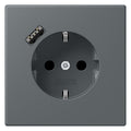 Jung LC1520-18A202 SCHUKO-Steckd.m.USB Typ A LC32010