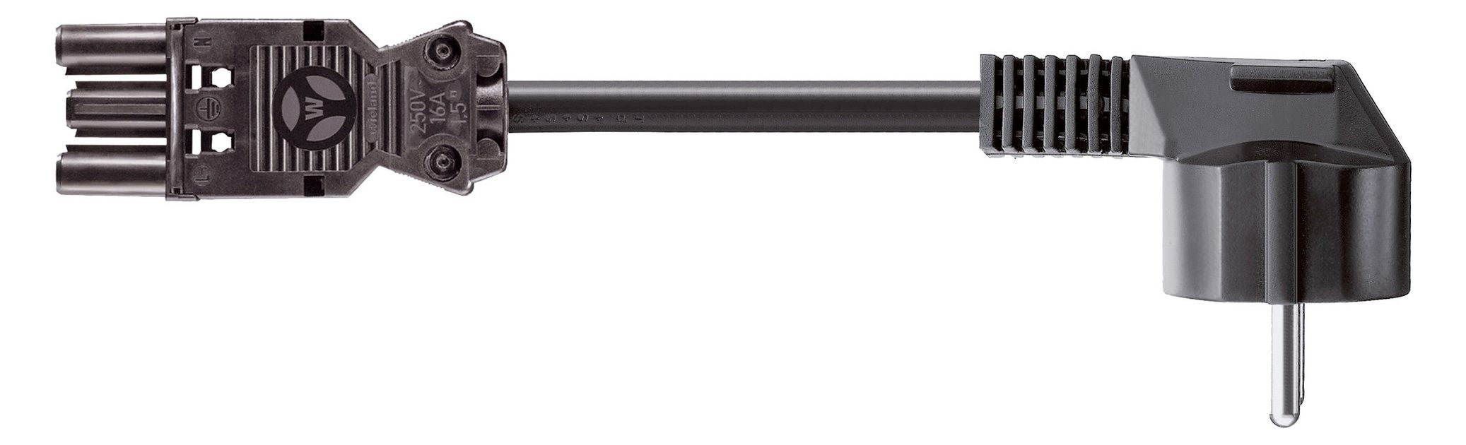 Bachmann 375.003 Gerätezuleitung Schuko GST18 3m