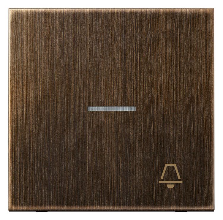 Jung ME2990KO5KAT Wippe Symbol Klingel m.Lichtleiter LS Messing antik
