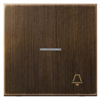 Jung ME2990KO5KAT Wippe Symbol Klingel m.Lichtleiter LS Messing antik