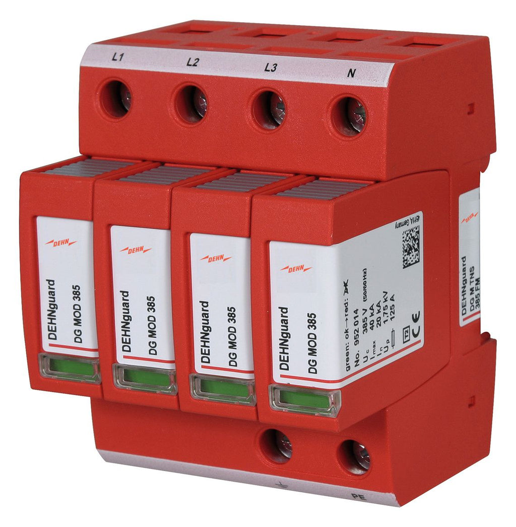 Dehn 952409 DGMTNS385FM Überspannungs- ableiter Typ2 DEHNguard M 4-pol f.TN-S
