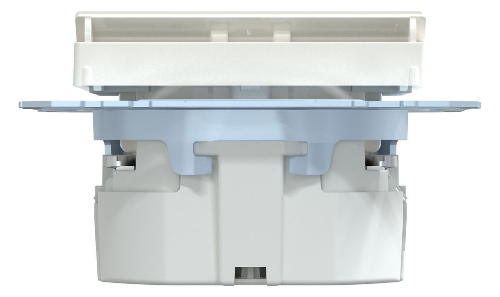 Mert MEG 2304-0319 SCHUKO-Steckdose BRS m.Lichtausl.+LED StK polarweiß gl.Sys.M