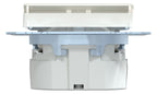 Mert MEG 2304-0319 SCHUKO-Steckdose BRS m.Lichtausl.+LED StK polarweiß gl.Sys.M