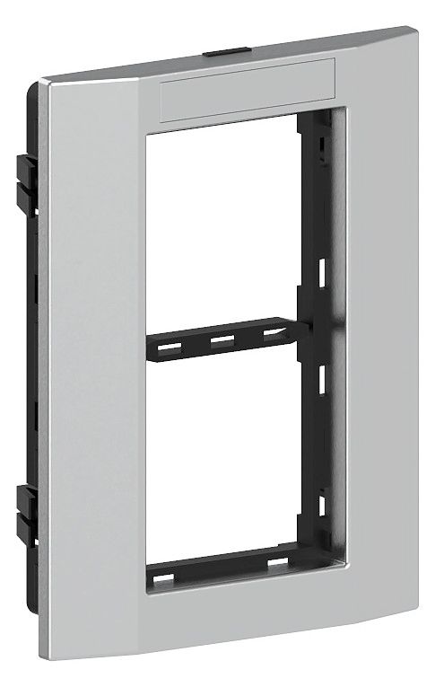 GGK 4673 Adapterrahmen 2-fach AR-2V-9006 frontrastend Säule 80mm Alu