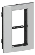GGK 4673 Adapterrahmen 2-fach AR-2V-9006 frontrastend Säule 80mm Alu