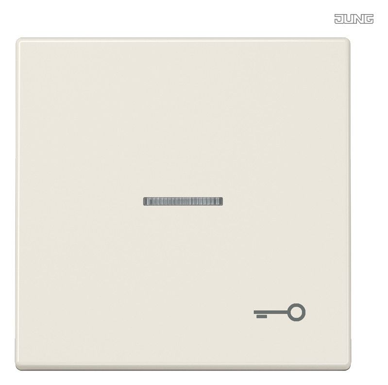 Jung LS990KO5T Wippe Symbol Tür m.Lichtleiter weiß