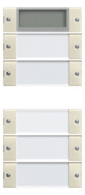 GIRA 214501 Wippenset 5fach Plus (2+3) BSF System 55 Klar/Cremeweiß glänzend