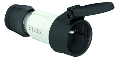 Bals 7491 Schuko-Kupplung 16A 3p IP54 grau belg./franz.