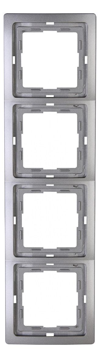 Kopp 400443067 VENEDIG Abdeckrahmen 4f platin