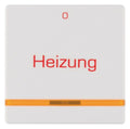 Berker 16216009 Wippe m.Linse u.rotem Aufdruck "Heizung" u."0" Q.x pws samt