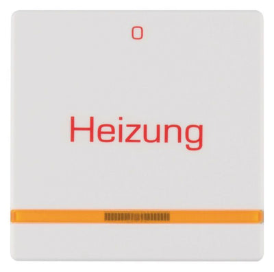 Berker 16216009 Wippe m.Linse u.rotem Aufdruck "Heizung" u."0" Q.x pws samt