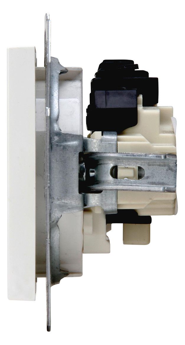 Kopp 948629004 HK07 Steckdose o.Schuko erh.Ber.schutz reinweiß
