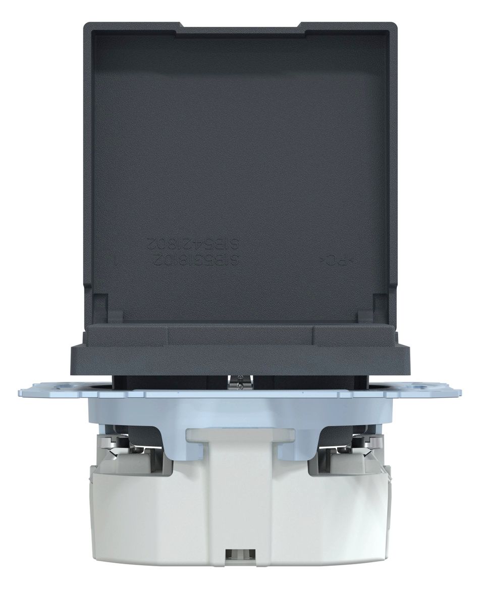 Mert MEG 2311-0414 SCHUKO-Steckdose StK m.Klappdeckel anthrazit System M