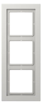 Jung LSD983LG Rahmen 3fach LS/FD-design lichtgrau