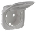 Legrand 754847 Abdeckung Schuko Steckdose Klappd. Valena Allure Alu