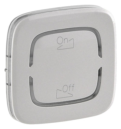Legrand 755433 Wippe BUS/SCS m.Symbol Dimmer 2M Valena Allure Aluminium