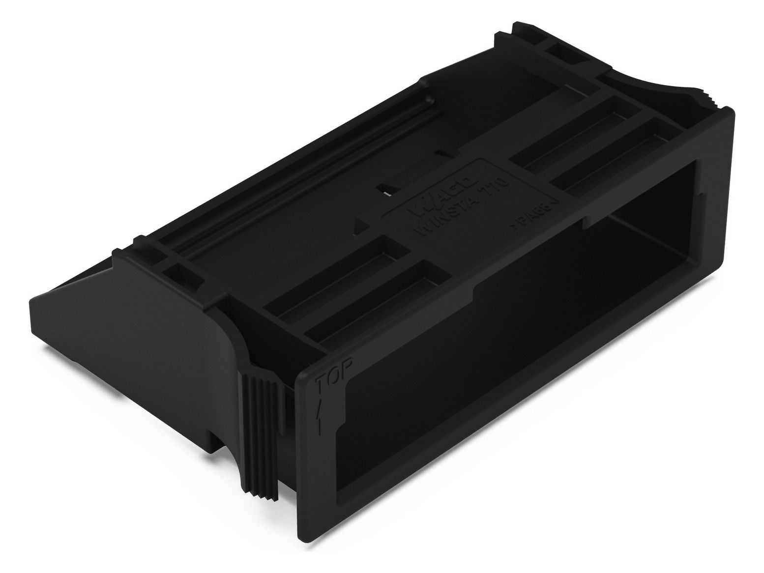 WAGO 770-320 Snap-In-Rahmen,5-polig,1,0 … 3,0mm, schwarz