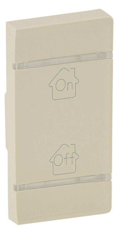 Legrand 755556 Wippe 1M rechts GEN-ON-OFF Valena Life mandelweiß
