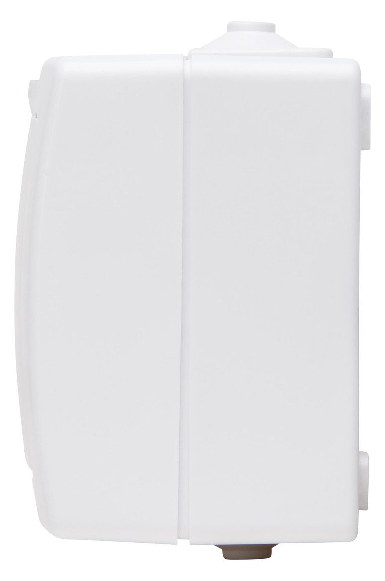 Kopp 107802006 NAUTIC Schuko Steckdose Klappd.erh.Ber.schutz arktisweiß