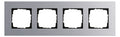 GIRA 021417 Abdeckrahmen 4fach Esprit Aluminium (eloxiert)