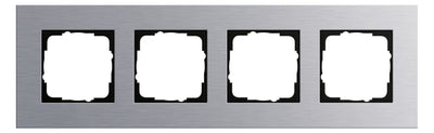 GIRA 021417 Abdeckrahmen 4fach Esprit Aluminium (eloxiert)