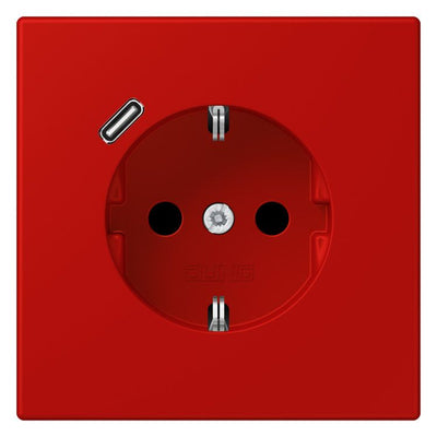 Jung LC1520-18C227 SCHUKO-Steckd.m.USB Typ C LC32090