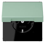 Jung LC1520NBFKL217 SCHUKO Steckd.m.Klappdeckel LC32041