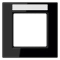 Jung AC581BFNASW Rahmen 1fach Schriftfeld bruchs. A creation schwarz